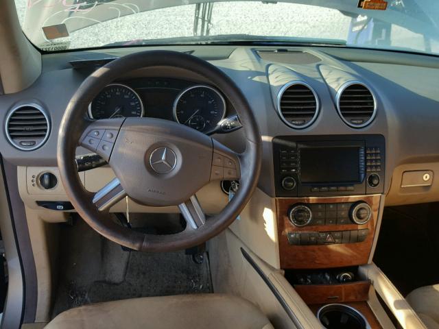 4JGBB86E06A026116 - 2006 MERCEDES-BENZ ML 350 BEIGE photo 9