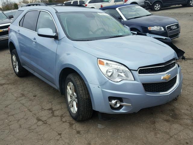 2GNALCEK6E6122794 - 2014 CHEVROLET EQUINOX LT BLUE photo 1