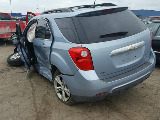 2GNALCEK6E6122794 - 2014 CHEVROLET EQUINOX LT BLUE photo 3