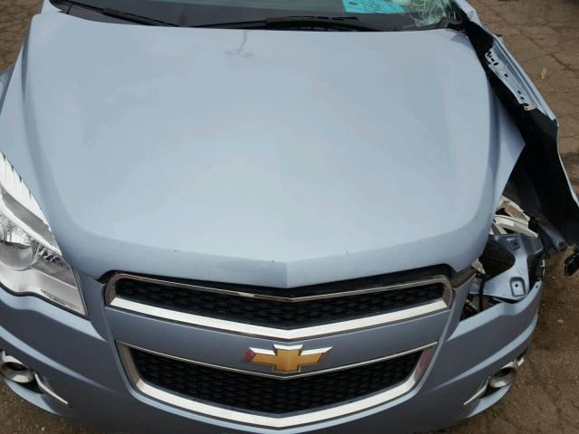 2GNALCEK6E6122794 - 2014 CHEVROLET EQUINOX LT BLUE photo 7