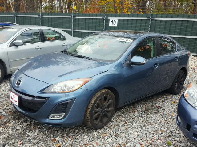 JM1BL1S6XA1161877 - 2010 MAZDA 3 S TEAL photo 2