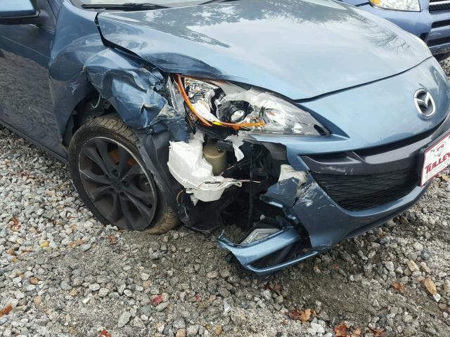 JM1BL1S6XA1161877 - 2010 MAZDA 3 S TEAL photo 9