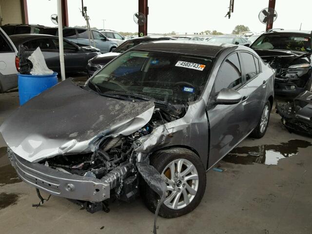 JM1BL1V78D1762908 - 2013 MAZDA 3 I SILVER photo 2