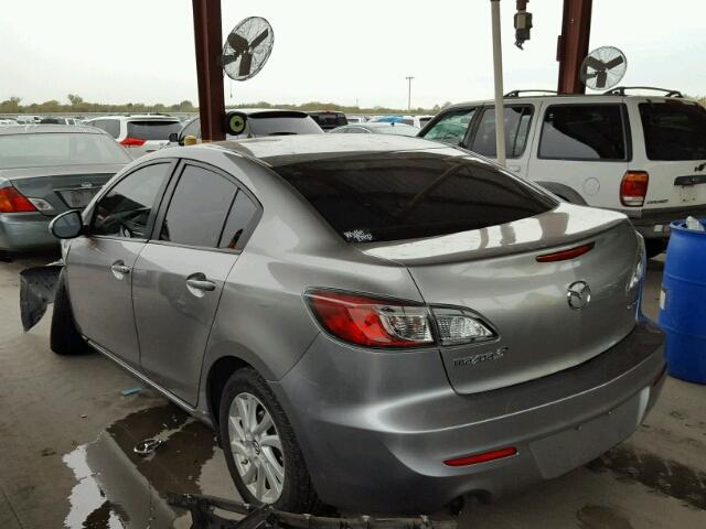 JM1BL1V78D1762908 - 2013 MAZDA 3 I SILVER photo 3