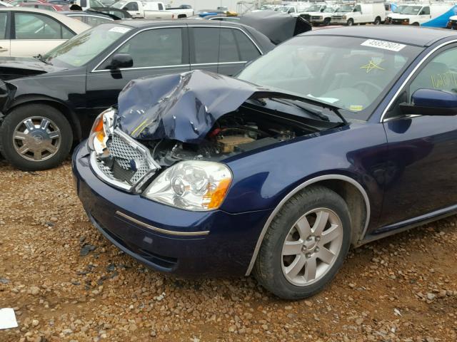 1FAHP24137G160992 - 2007 FORD FIVE HUNDR BLUE photo 10