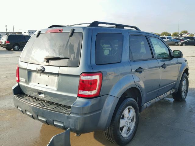 1FMCU0D74AKD00585 - 2010 FORD ESCAPE XLT BLUE photo 4