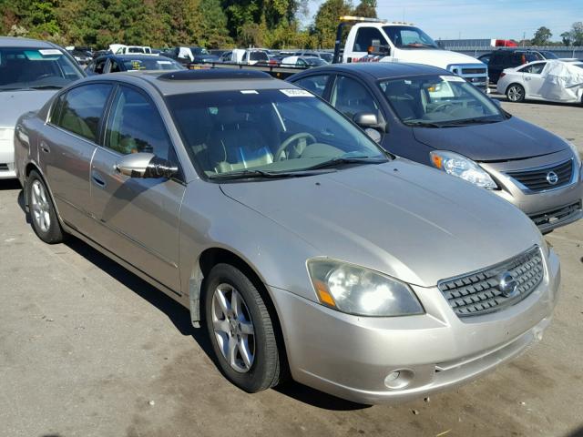 1N4AL11D65C144876 - 2005 NISSAN ALTIMA S BEIGE photo 1