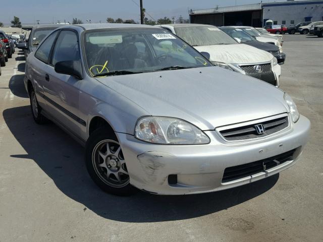 1HGEJ7220YL072323 - 2000 HONDA CIVIC HX SILVER photo 1