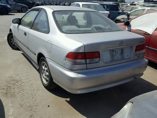 1HGEJ7220YL072323 - 2000 HONDA CIVIC HX SILVER photo 3