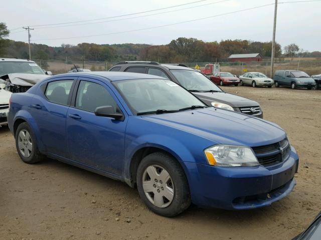 1B3CC4FB2AN106413 - 2010 DODGE AVENGER BLUE photo 1