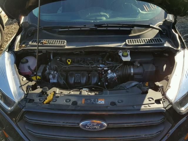 1FMCU0F74HUC37824 - 2017 FORD ESCAPE S BLACK photo 7