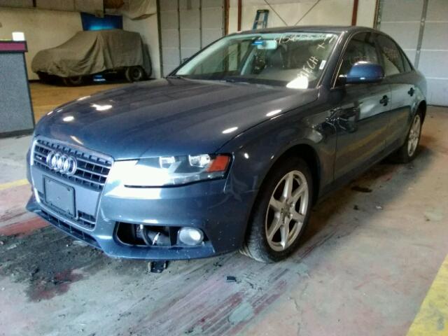 WAULF78K69N035102 - 2009 AUDI A4 2.0T QU CHARCOAL photo 2