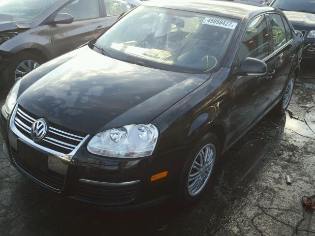 3VWJM71K39M153092 - 2009 VOLKSWAGEN JETTA BLACK photo 2