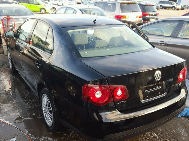 3VWJM71K39M153092 - 2009 VOLKSWAGEN JETTA BLACK photo 3