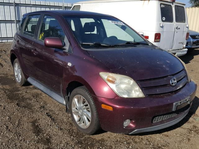 JTKKT624350104162 - 2005 TOYOTA SCION XA MAROON photo 1
