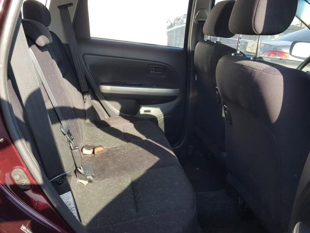 JTKKT624350104162 - 2005 TOYOTA SCION XA MAROON photo 6