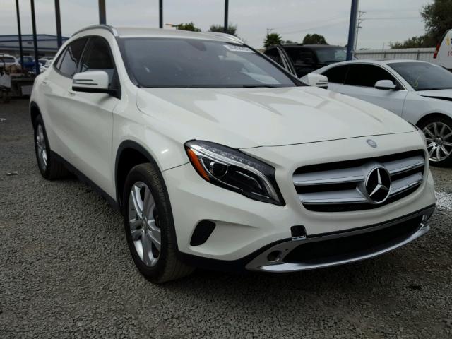 WDCTG4EB4GJ219505 - 2016 MERCEDES-BENZ GLA WHITE photo 1