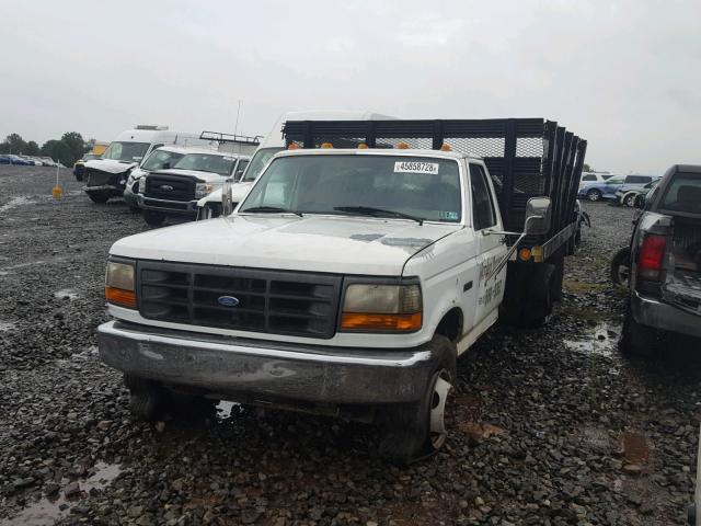 3FELF47G7VMA08873 - 1997 FORD F SUPER DU WHITE photo 2