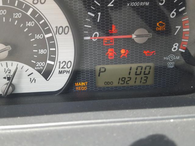 JTKKT624860169512 - 2006 TOYOTA SCION XA SILVER photo 8