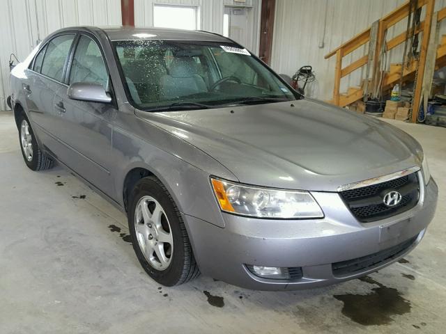 5NPEU46F06H093157 - 2006 HYUNDAI SONATA GLS GRAY photo 1