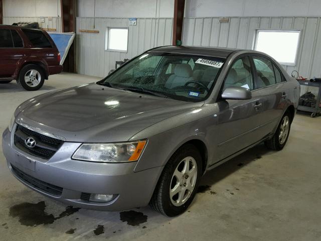 5NPEU46F06H093157 - 2006 HYUNDAI SONATA GLS GRAY photo 2