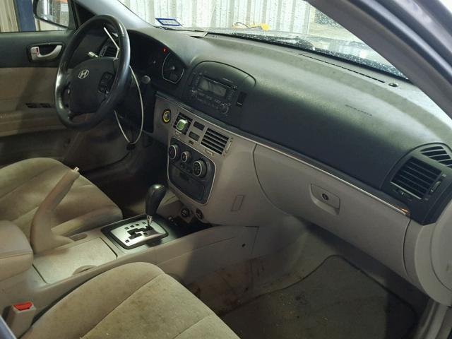 5NPEU46F06H093157 - 2006 HYUNDAI SONATA GLS GRAY photo 5