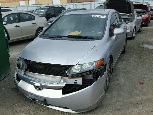 2HGFA16847H012721 - 2007 HONDA CIVIC EX 银色 照片 2