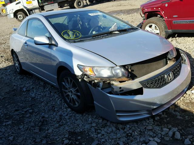 2HGFG1B62AH522091 - 2010 HONDA CIVIC LX SILVER photo 1