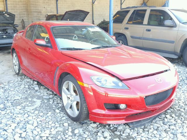 JM1FE173X50156121 - 2005 MAZDA RX8 RED photo 1