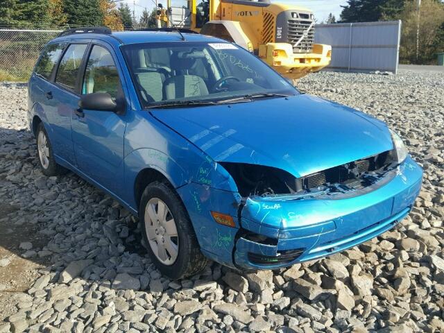 1FAFP36N87W100399 - 2007 FORD FOCUS ZXW BLUE photo 1