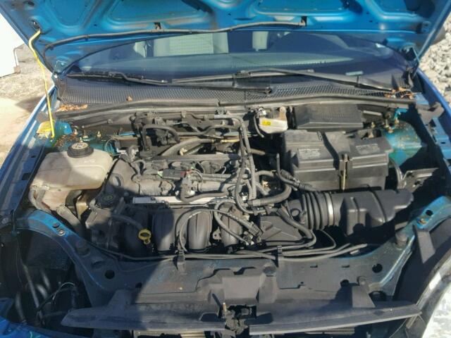 1FAFP36N87W100399 - 2007 FORD FOCUS ZXW BLUE photo 7