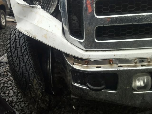 1FTWW31P66EB96270 - 2006 FORD F350 WHITE photo 9