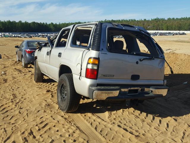 1GNEC13Z46J101565 - 2006 CHEVROLET TAHOE C150 GRAY photo 3