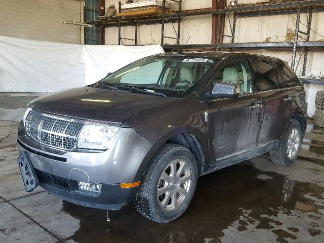 2LMDU68C89BJ11169 - 2009 LINCOLN MKX GRAY photo 2