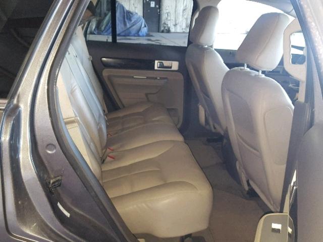 2LMDU68C89BJ11169 - 2009 LINCOLN MKX GRAY photo 6