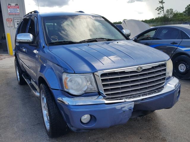 1A8HX58P57F569438 - 2007 CHRYSLER ASPEN LIMI BLUE photo 1