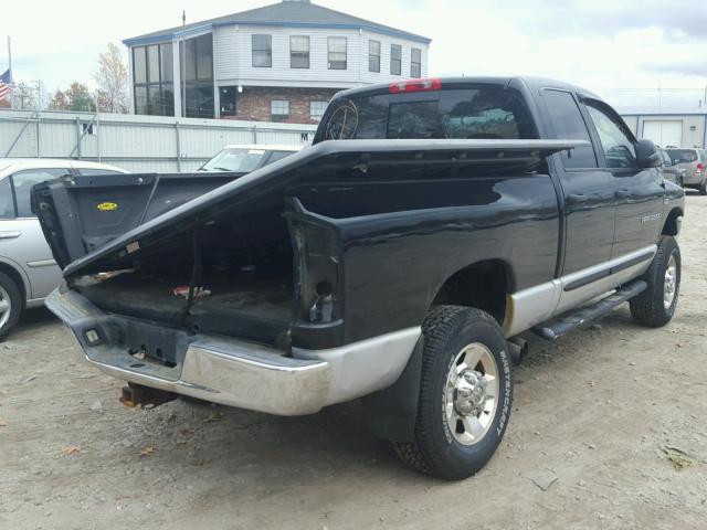 3D7KS28D96G125613 - 2006 DODGE RAM 2500 BLACK photo 4