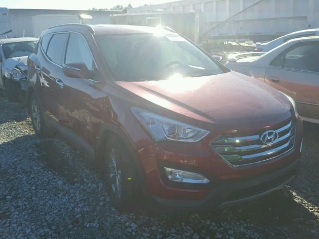 5XYZU3LB0DG034143 - 2013 HYUNDAI SANTA FE S RED photo 1