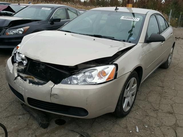 1G2ZG57BX94148786 - 2009 PONTIAC G6 GOLD photo 2