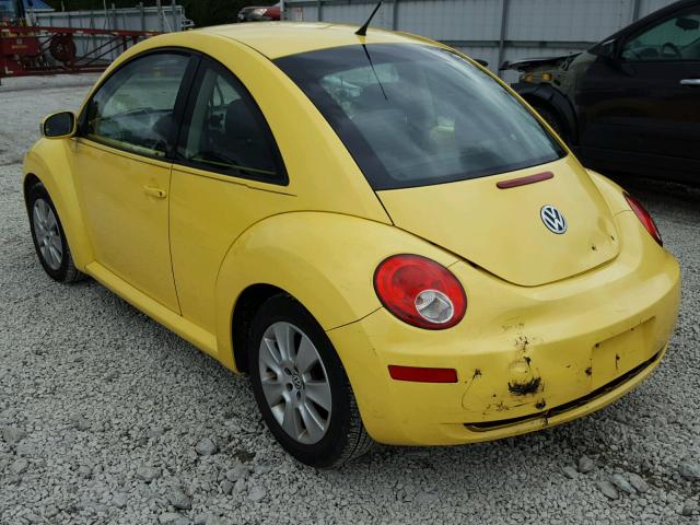 3VWPG31C79M502127 - 2009 VOLKSWAGEN NEW BEETLE Sarı foto 3