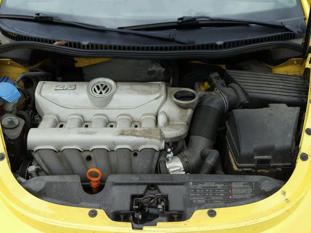 3VWPG31C79M502127 - 2009 VOLKSWAGEN NEW BEETLE Sarı foto 7