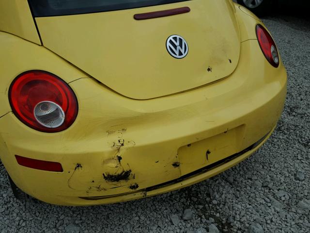 3VWPG31C79M502127 - 2009 VOLKSWAGEN NEW BEETLE Sarı foto 9