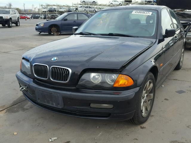 WBAAV33451EE78070 - 2001 BMW 325 I BLACK photo 2