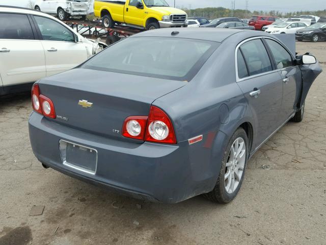 1G1ZK57B794227724 - 2009 CHEVROLET MALIBU GRAY photo 4