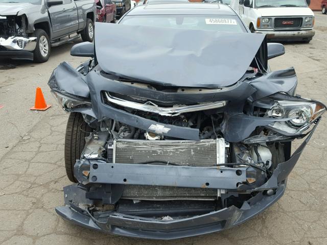 1G1ZK57B794227724 - 2009 CHEVROLET MALIBU GRAY photo 7