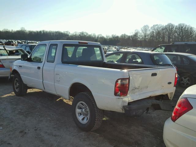 1FTYR15E85PA21843 - 2005 FORD RANGER SUP WHITE photo 3