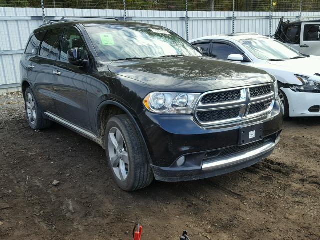 1C4RDJDGXDC664819 - 2013 DODGE DURANGO CR BLACK photo 1