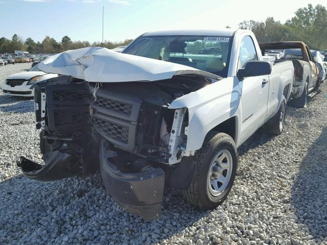 1GCNCPEH2FZ353977 - 2015 CHEVROLET SILVERADO WHITE photo 2