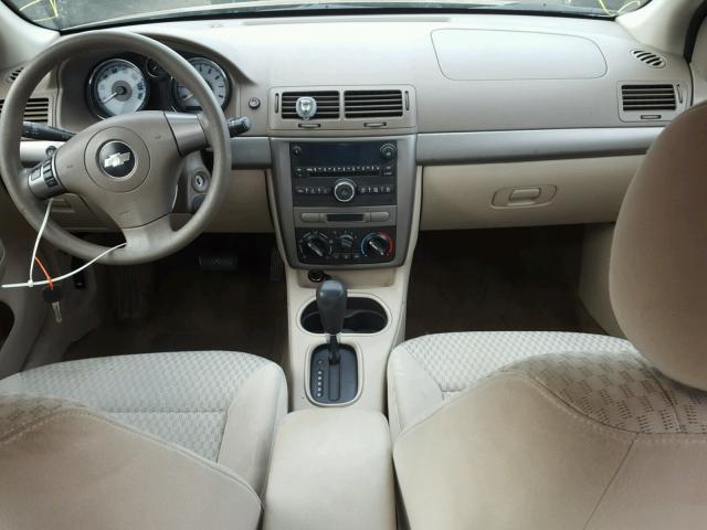 1G1AL55F077241377 - 2007 CHEVROLET COBALT LT GOLD photo 9