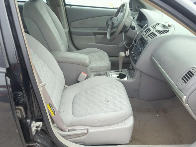 1G1ZT64875F112065 - 2005 CHEVROLET MALIBU MAX 黑色 照片 5